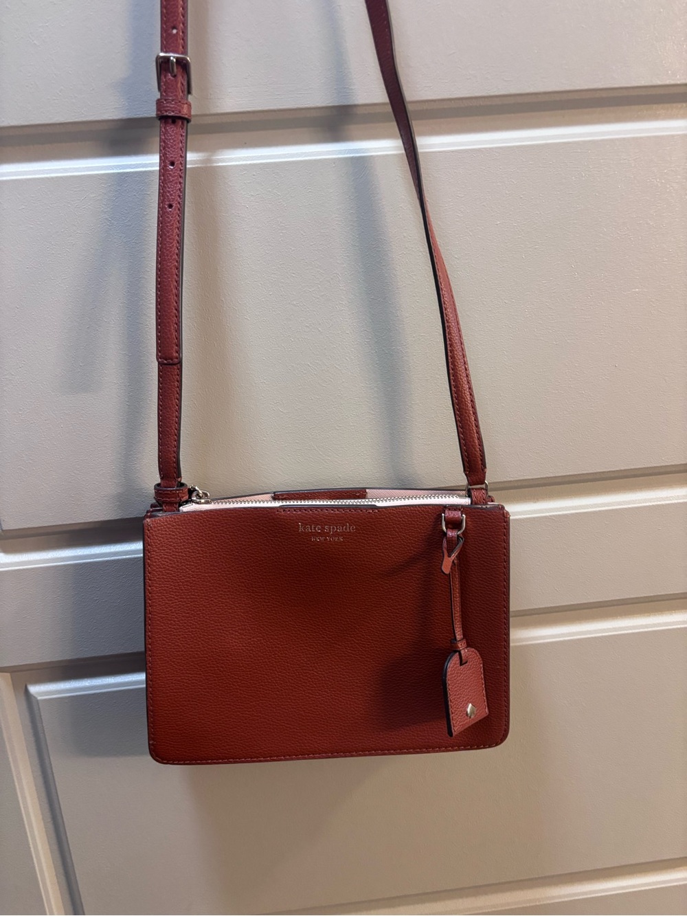 kate spade New York Brick Red/Burnt Orange Crossbody Bag